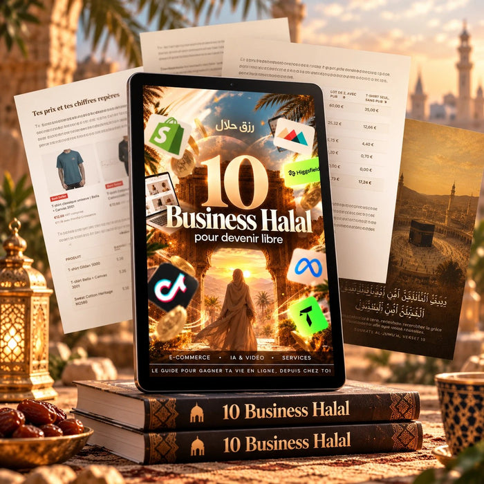 10 Business Halal pour devenir libre, e-book PDF