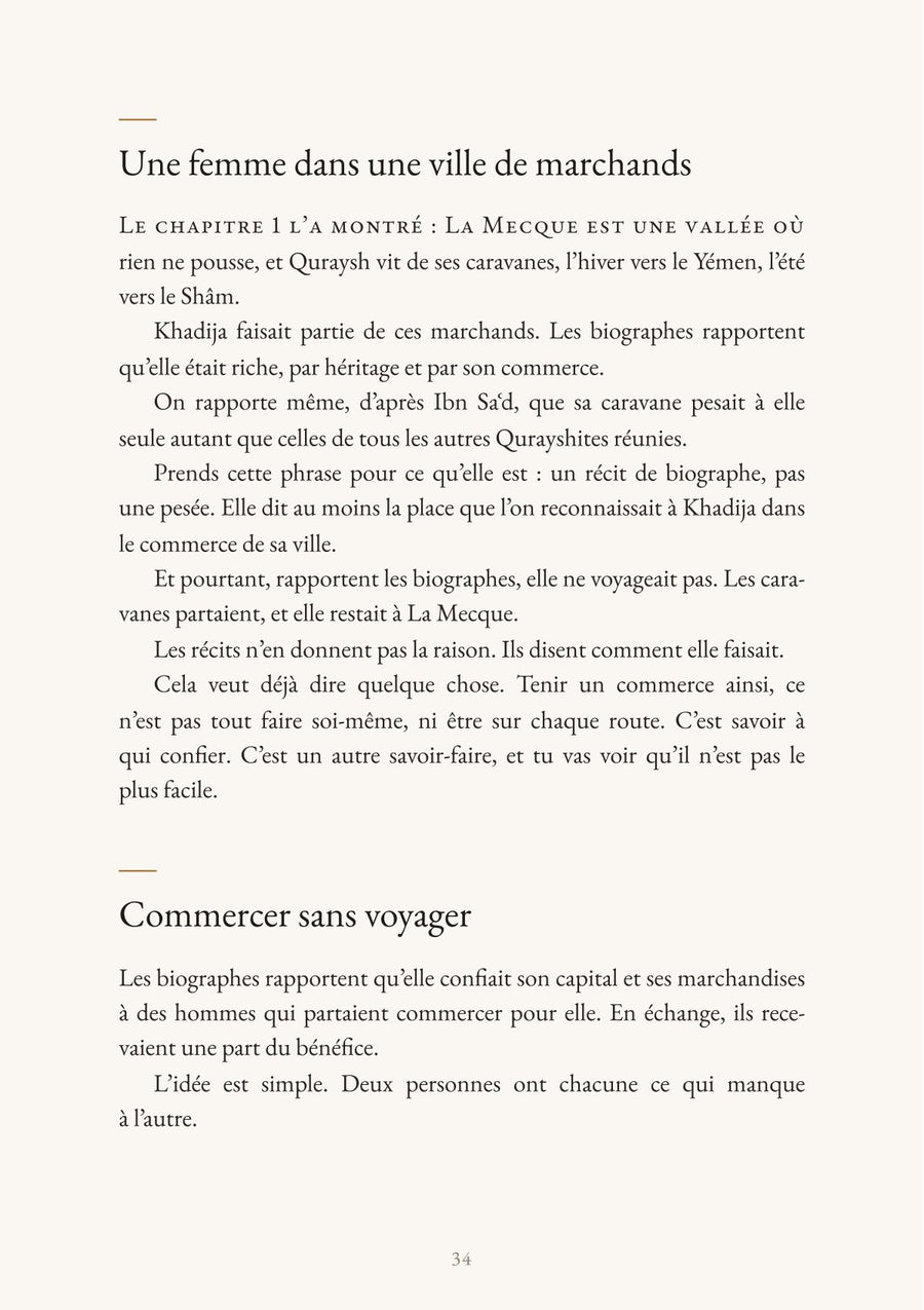 Page du livre : La commerçante